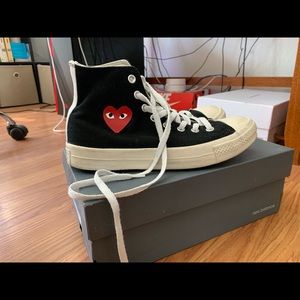 Comme des Garçons x Converse Play Chuck Taylor Hi